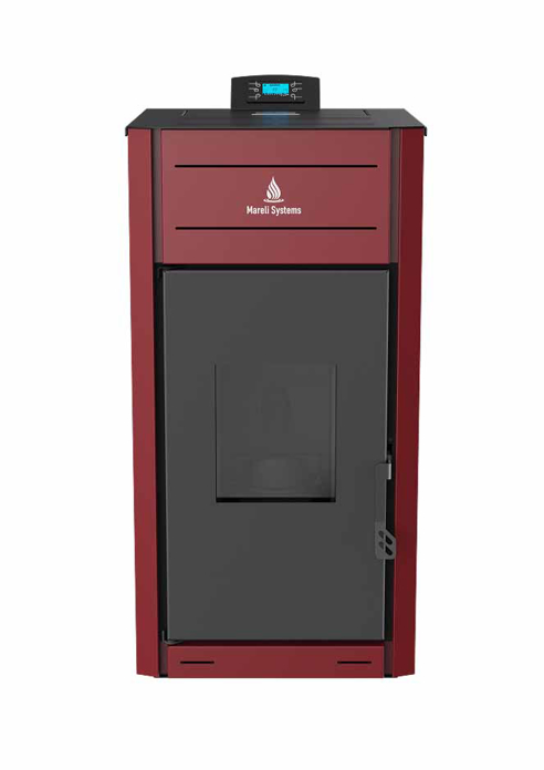Slika Kotao na pelet Mareli Uno 13 kw (1kW+12kW) sa automatskom regulacijom i ugrađenom pumpom